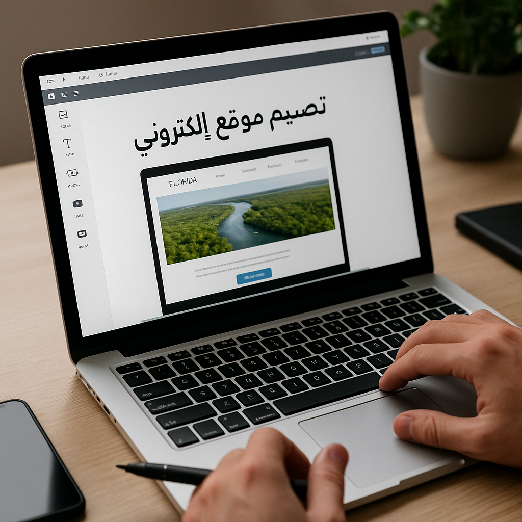 تصميم موقع إلكتروني